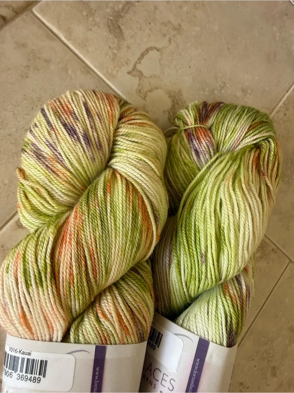 Lorna’s Laces two hanks